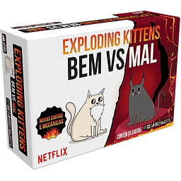 Exploding Kittens: Bem vs Mal